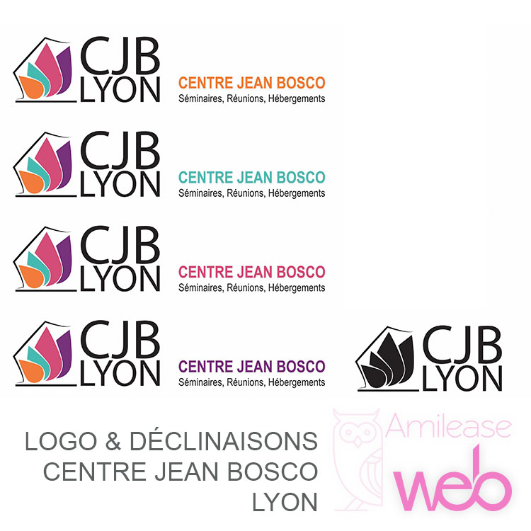 creation de logo centre jean bosco à lyon par amilease web, amilease informatique